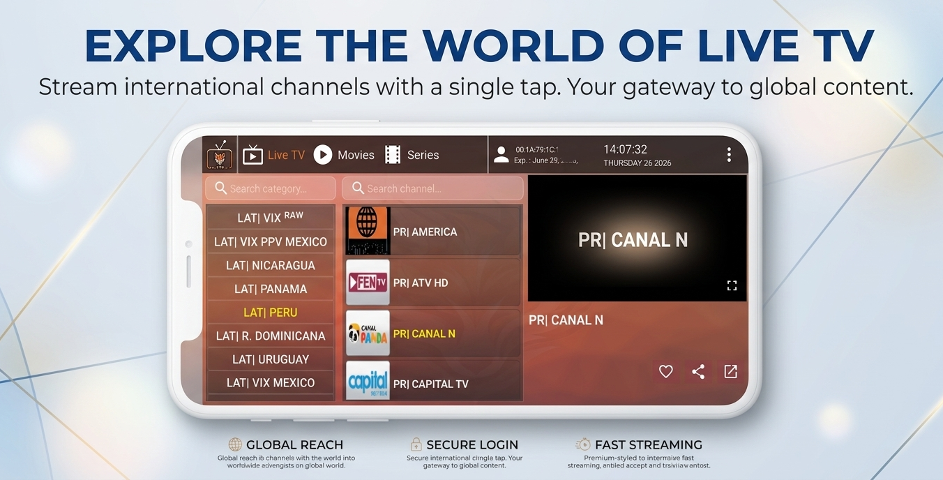 Modern Home Interface